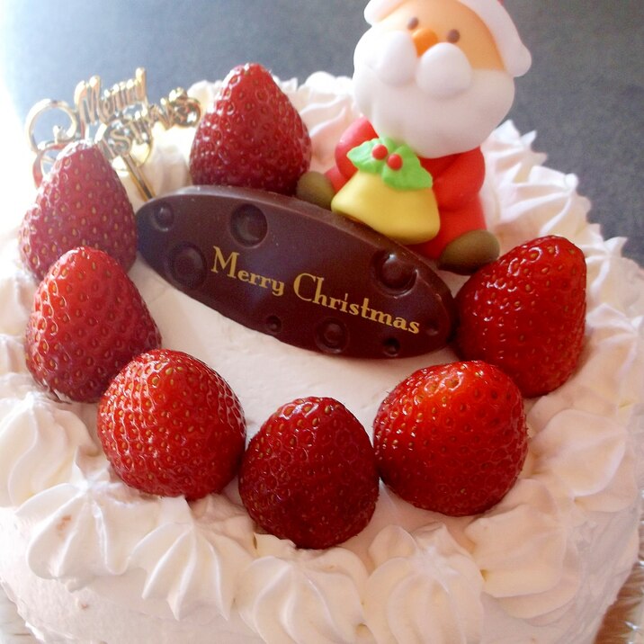 手作り いちごのクリスマスケーキ レシピ 作り方 By ぷーこ6471 楽天レシピ 手作り いちごのクリスマスケーキ レシピ 作り方 By ぷーこ6471 楽天レシピ
